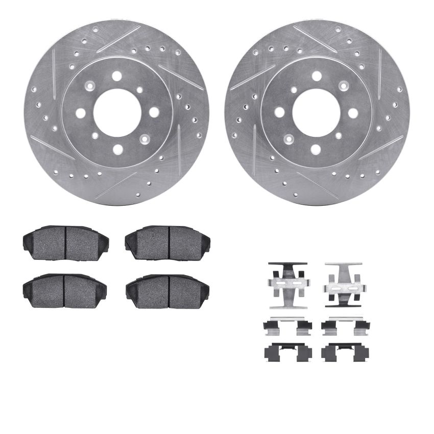 Dynamic Friction 7512-59010 Rotor Kit