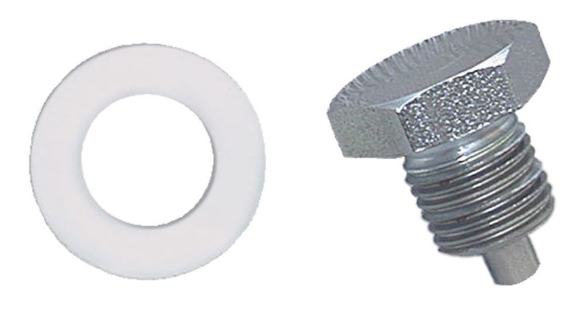 MOROSO MOR97001 Oil Pan Drain Plug - Clear Zinc