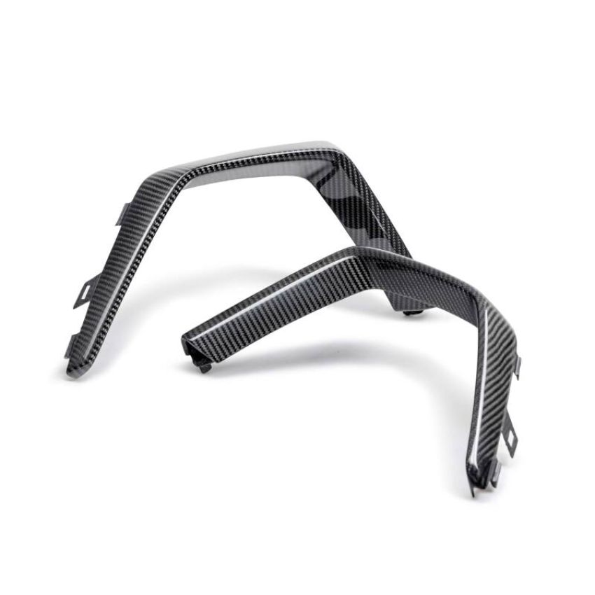 Anderson Composites AC-LT22CT5BW 22-24 Cadillac CT5 Black Wing Type-OE Carbon Fiber Lower Grille Bezel