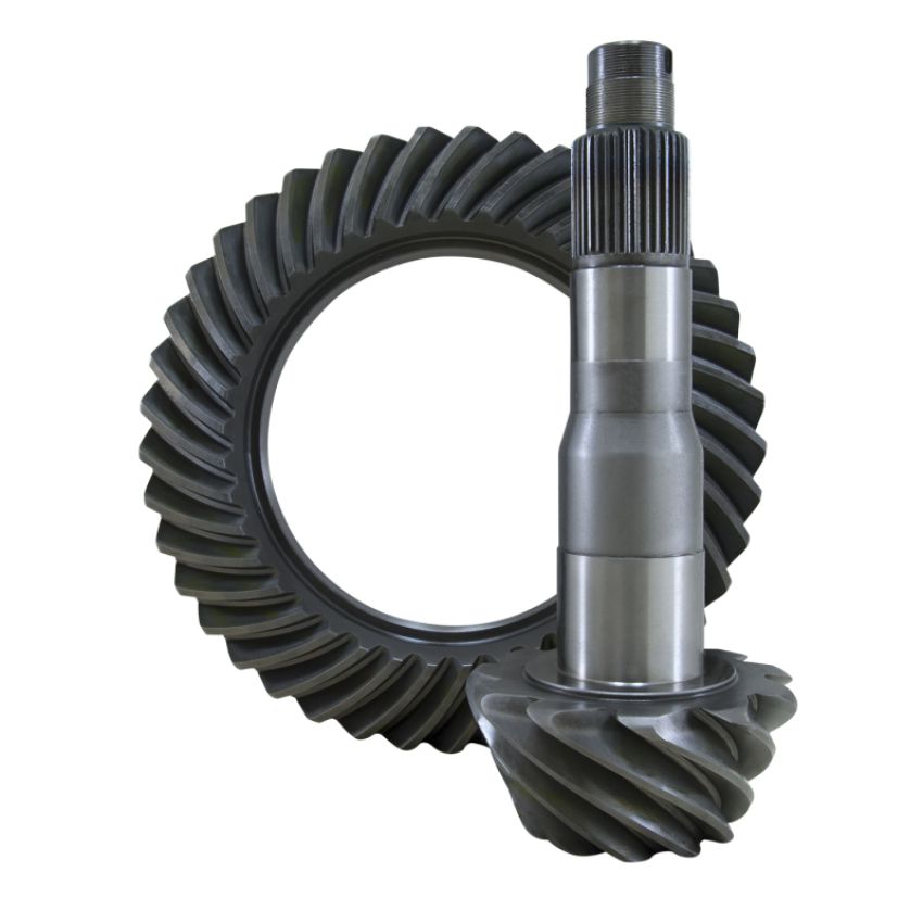 Yukon Gear & Axle YG F10.5-456-37 Yukon Gear High Performance Gear Set For 10 & Down Ford 10.5in in a 4.56 Ratio - 37 Spline Pinion