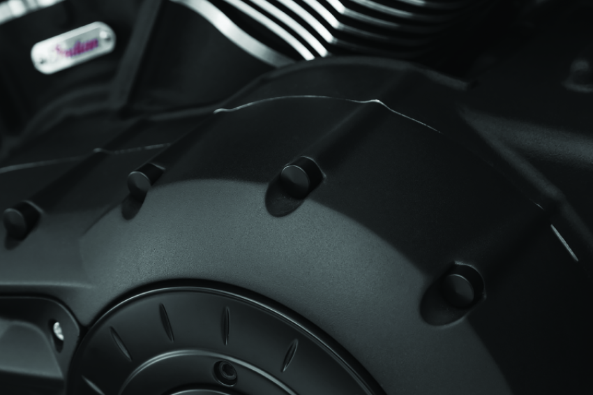 Kuryakyn 2471 Kool Kaps Engine Kit Indian Models(excluding Scout) Satin Black