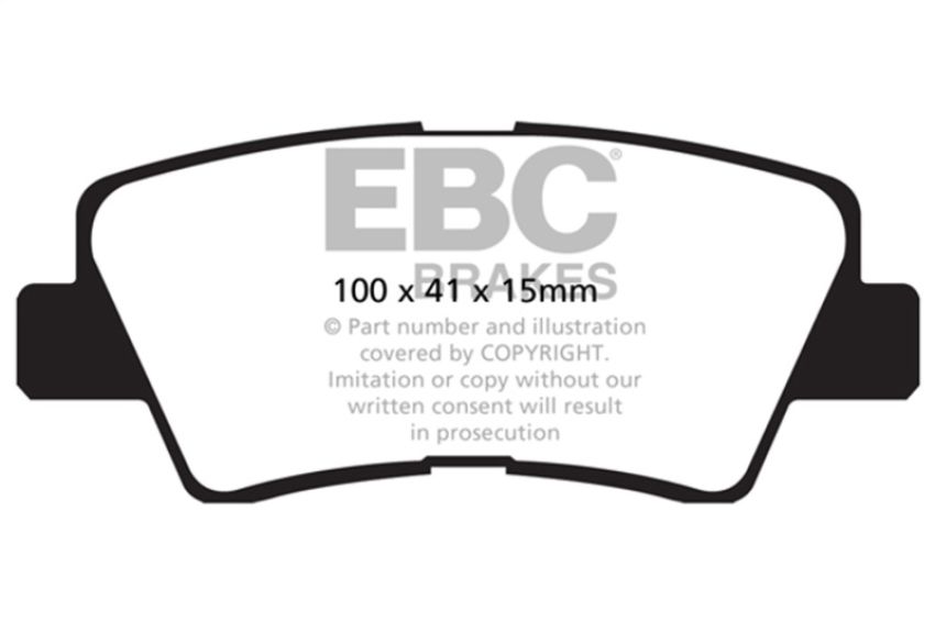 EBC Brakes DP32031C Redstuff Ceramic Low Dust Brake Pads