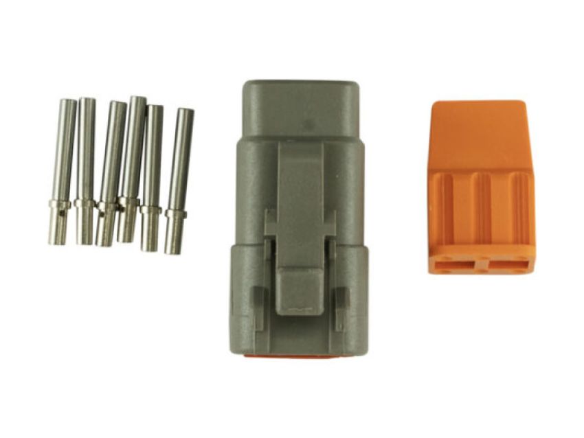 Turbosmart TS-0550-3126 eGate 6 Way Sensor Plug Kit (DTM Connector)