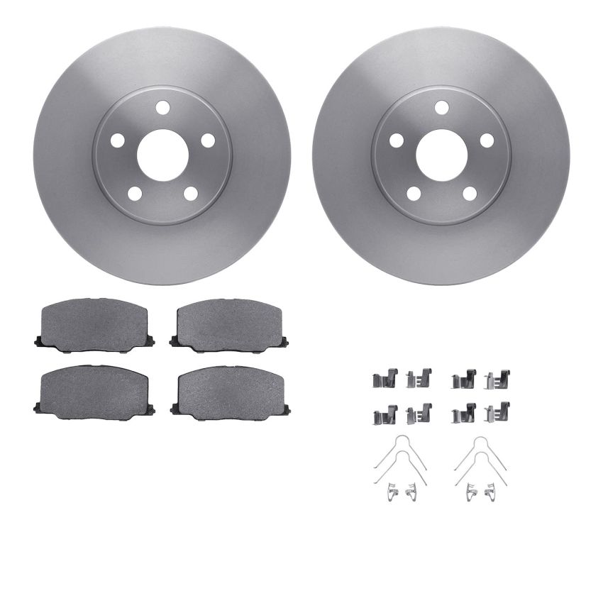 Dynamic Friction 6512-76275 Rotor Kit