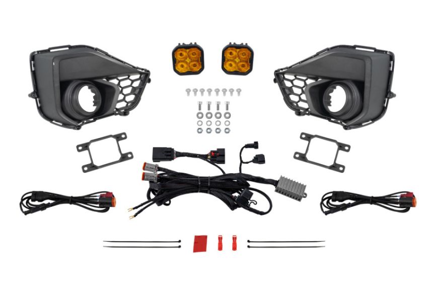 Diode Dynamics DD7975 2031 Ford Mustang GT SS3 Add-On Fog Lamp Kit Yellow Max