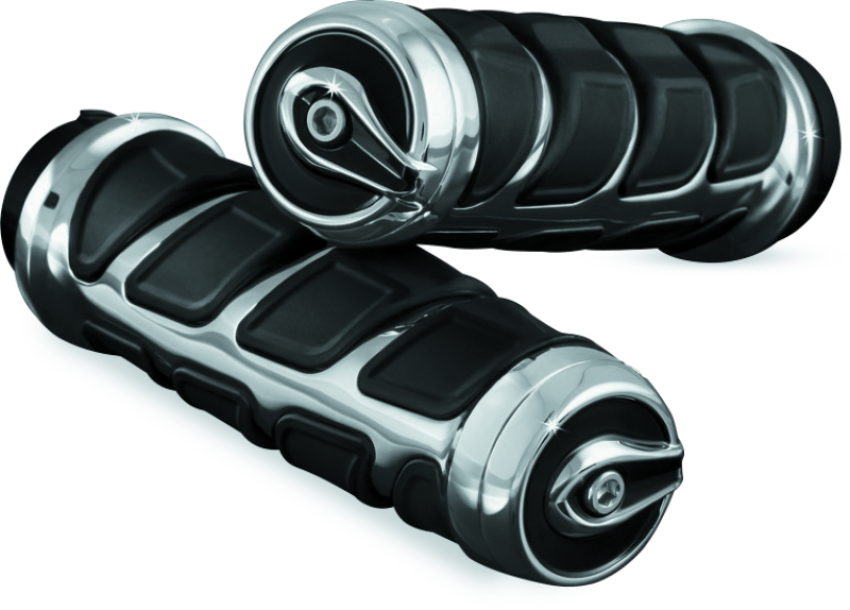 Kuryakyn 6350 Kinetic Grips Chrome