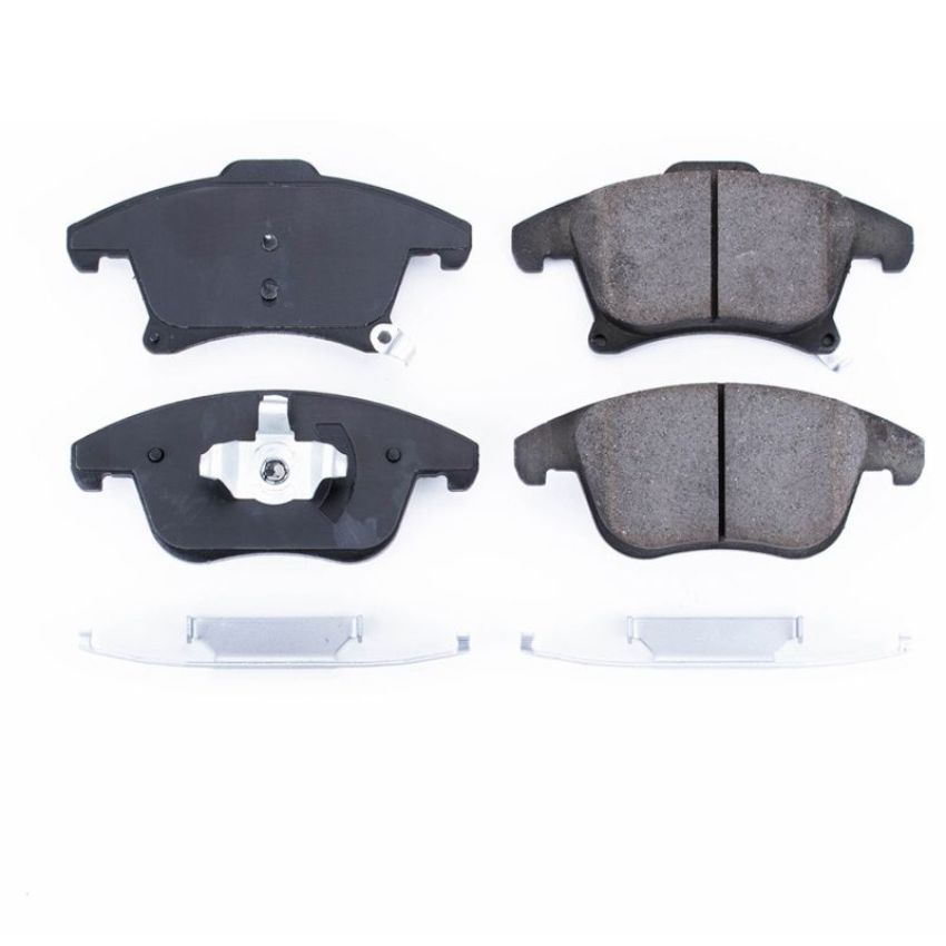 PowerStop 17-1653 PowerStop - Z17 Low-Dust Ceramic Brake Pads with Hardware