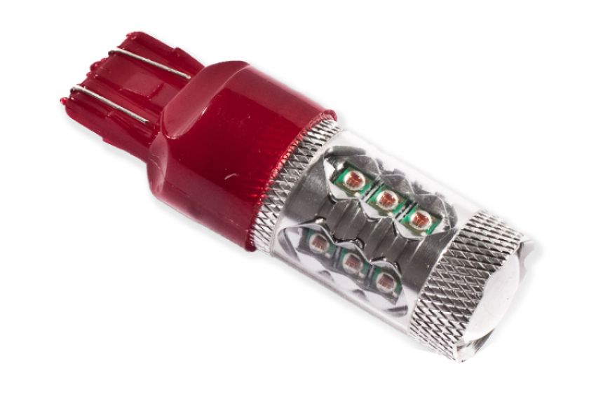 Diode Dynamics DD0115S 7443 LED Bulb XP80 LED - Red (Single)