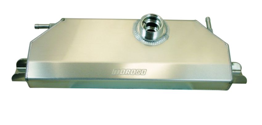 Moroso 63852 15-20 Ford F-150/17-20 Raptor Coolant Expansion Tank - Direct Bolt-In Replacement