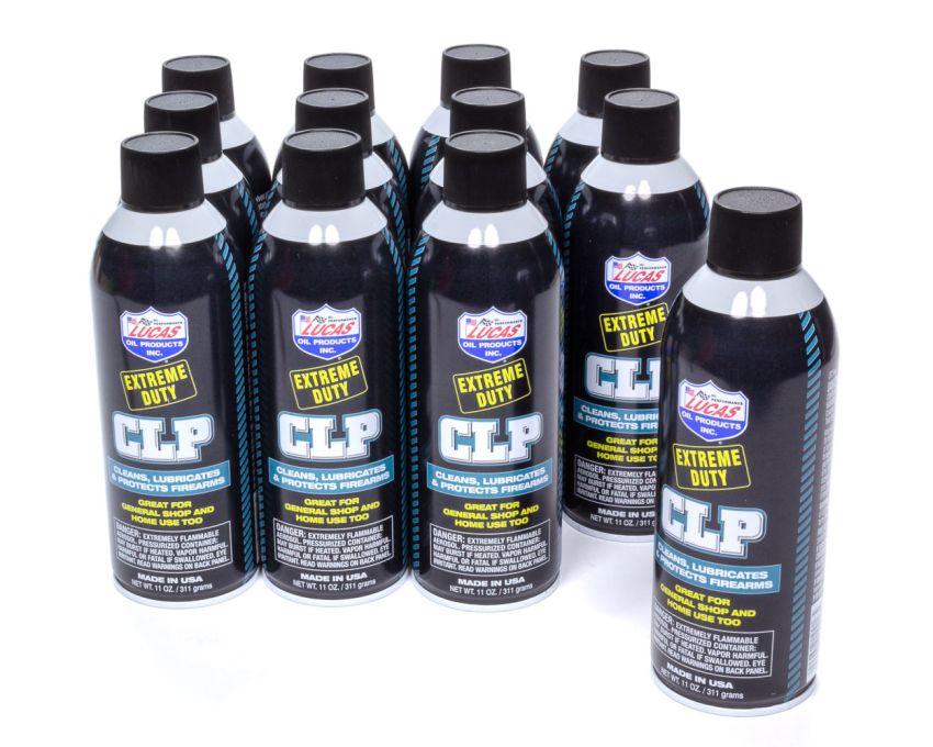 LUCAS OIL LUC10916-12 Extreme Duty CLP Aerosol Case 12 x 11 Ounce