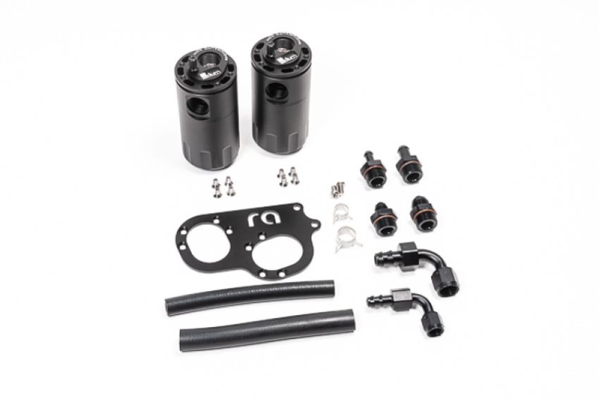 Radium Engineering 20-0019-FL DUAL CATCH CAN KIT, LOTUS 2ZZ-GE, FLUID LOCK