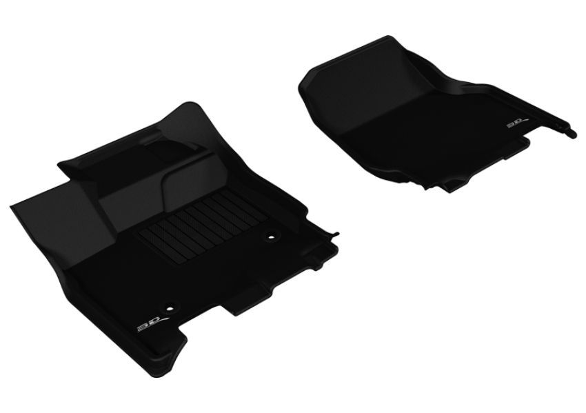 3D MAXpider 2015-2020 Ford F-150 Sprcab/Sprcrew Kagu 1st Row Floormat - Black
