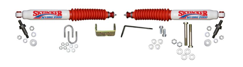 Skyjacker 7296 DUAL STAB KT WHITE W/RED BO