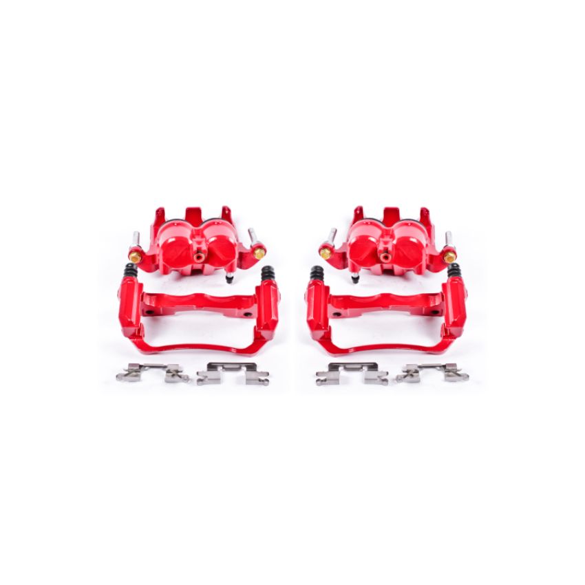 PowerStop S3122A Red Powder Coated Calipers