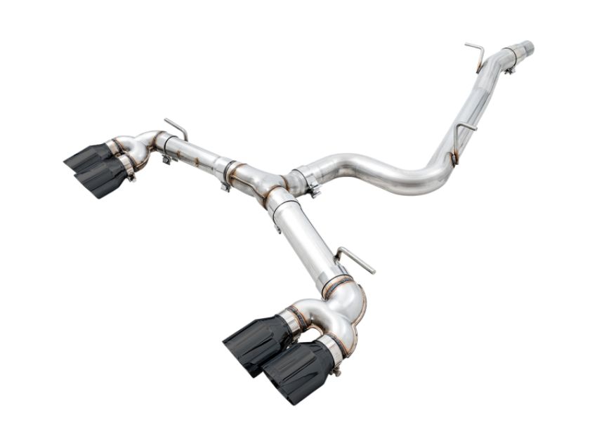 AWE Tuning 3015-43140 15-17 Volkswagen Golf R MK7 Track Edition Exhaust - Diamond Black Tips (102mm)