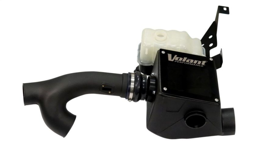 Volant 19535 Volant air intake systems utilize a high-velocity venturi filter adapter which provides a smooth transition through the MAF sensor into the intake tube for a much needed airflow improvement over the factory rubber tubing and resonator box.