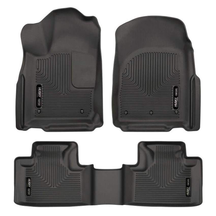 HUSKY LINERS HSK99151 Front & 2nd Seat Floor L iner Weatherbeater