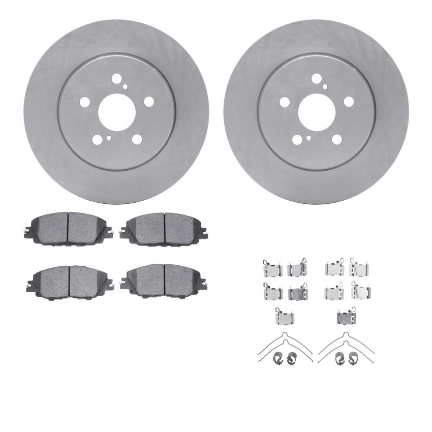 Dynamic Friction 6512-76713 Rotor Kit