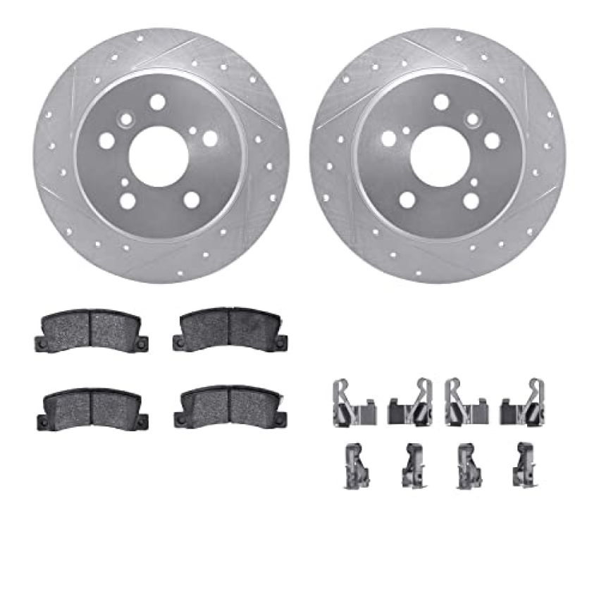 Dynamic Friction 7512-76063 Rotor Kit