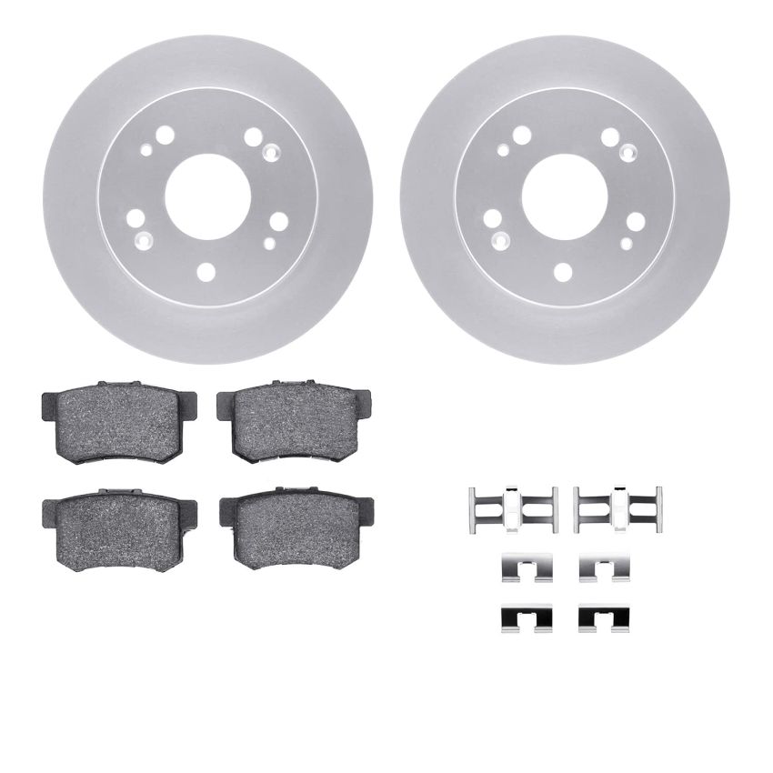 Dynamic Friction 4512-59117 Rotor Kit