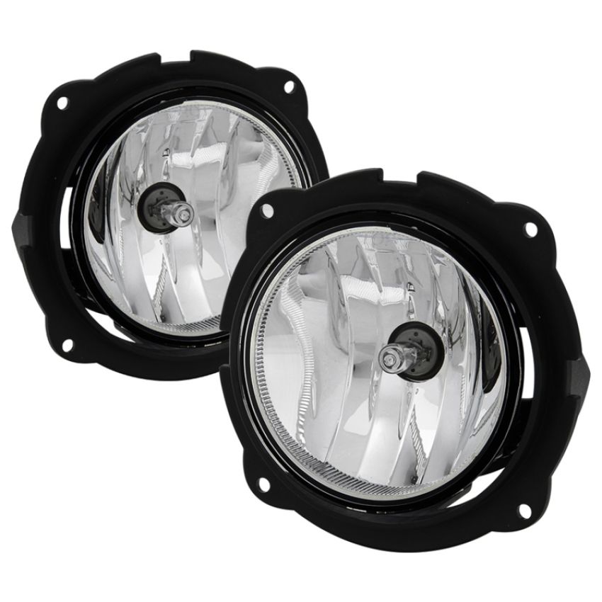 SPYDER 5086426 OEM Style Fog Light w/Universal Switch - Clear