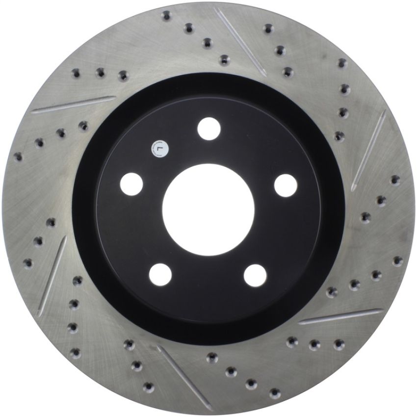 Stoptech 127.62114L 08-09 Pontiac G8 Slotted & Drilled Front Left Rotor