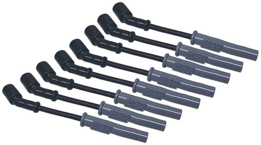 MSD IGNITION MSD32813 8.5MM Spark Plug Wire Set - Black