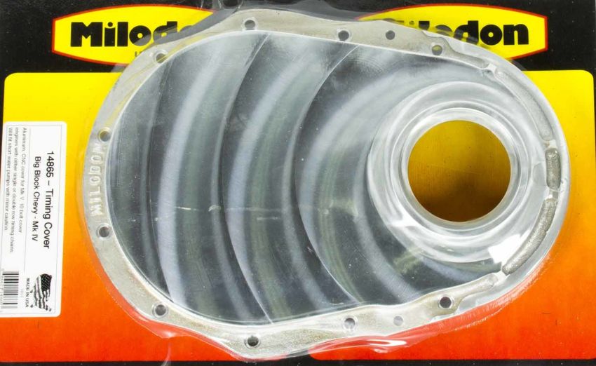 MILODON MIL14865 Aluminum Timing Cover - BBC Gen V