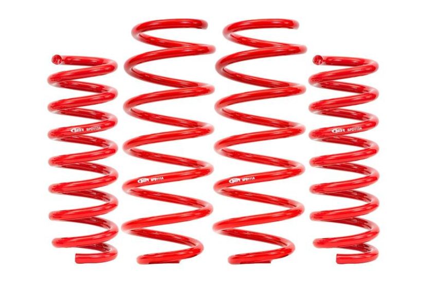 BMR Suspension SPD110R BMR 08-23 Dodge Challenger Demon Killer Drag Springs Set of 4 - Red