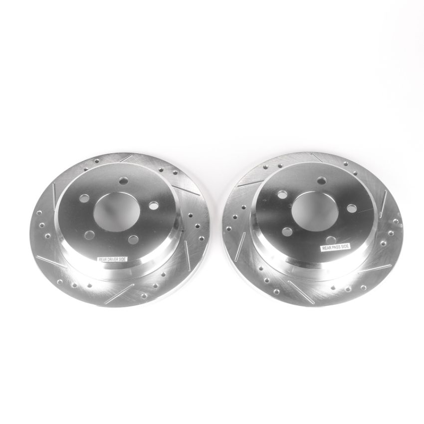 PowerStop AR8152XPR PowerStop Evolution Performance Drilled, Slotted & Plated Brake Rotor Pair