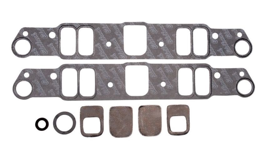 EDELBROCK EDE7280 Intake Gasket Set - Pontiac V8