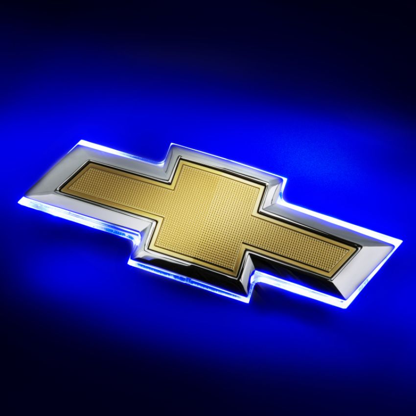 Oracle Lighting 3460-002 Blue Illuminated LED Rear Bowtie Emblem