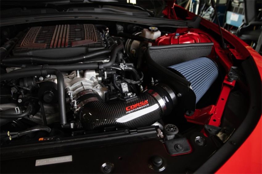 Corsa Performance 44005 Corsa Performance Camaro ZL1 Carbon Fiber Air Intake with Oil Filtration