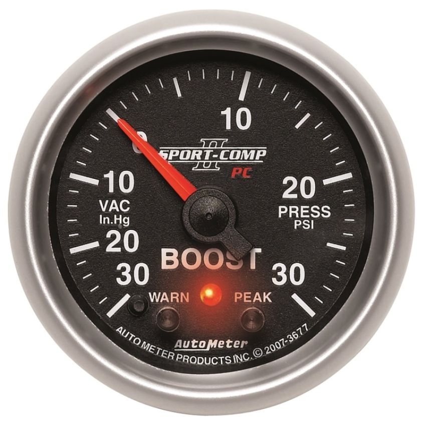 AutoMeter 3677 GAUGE, VAC/BOOST, 2 1/16