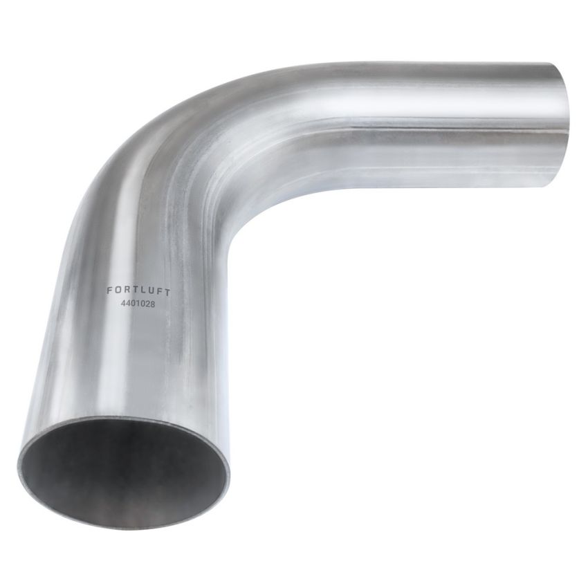 FORTLUFT 4401028 Exhaust Bend Pipe 90 Degree 2.50'' Stainless Steel