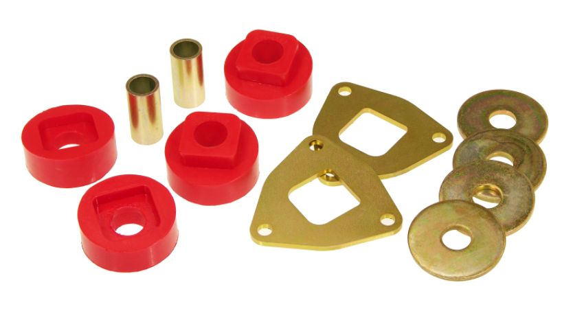 Prothane 25-48040 84 Range Rover Track Rod to Chassis Bushings - 20mm - Red