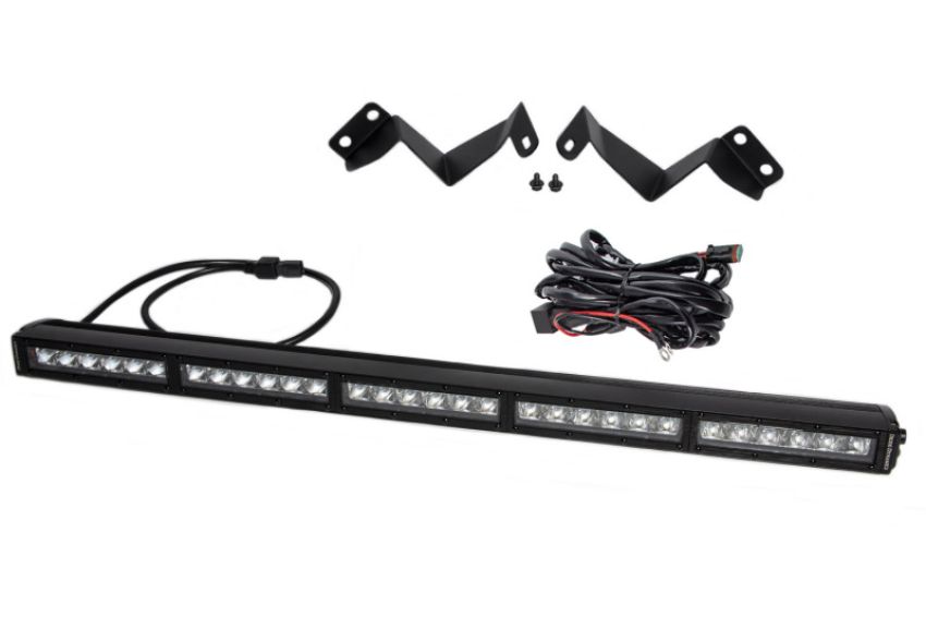 Diode Dynamics DD6070 16-21 Toyota Tacoma SS30 Stealth Lightbar Kit - White Driving