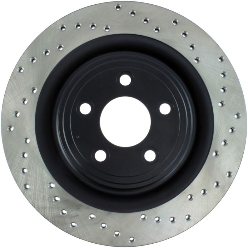 Stoptech 128.20022L Drilled Sport Brake Rotor