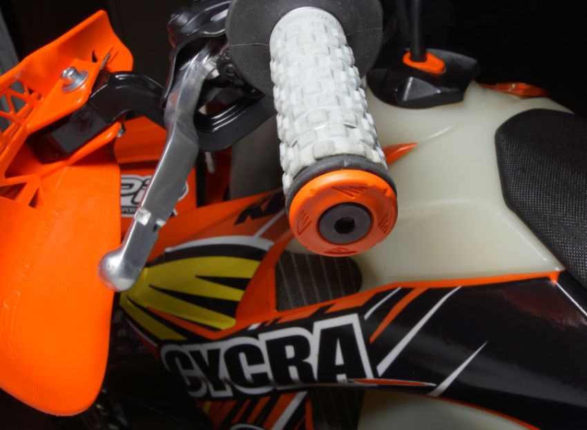 Cycra 1CYC-0010-22 Grip Armor Bar End - Orange