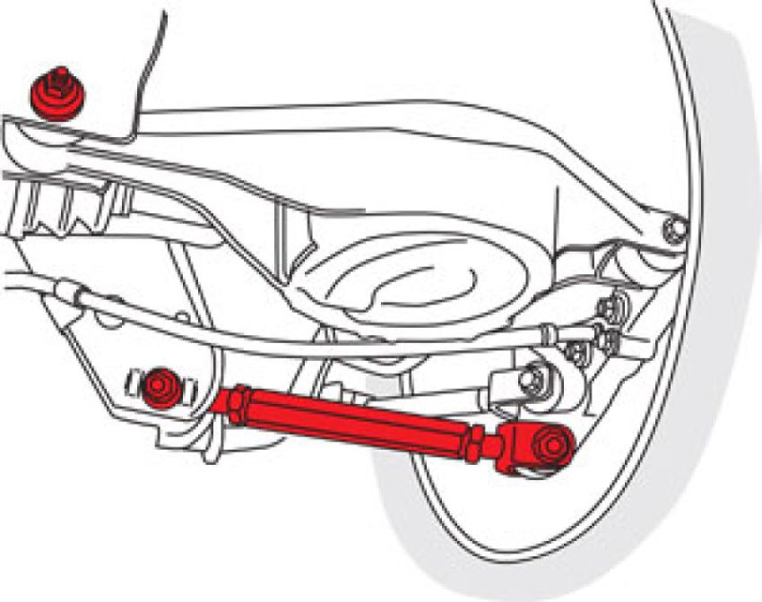 SPECIALTY PRODUCTS COMPANY 72052 350Z CAMBER ARMS (PR)