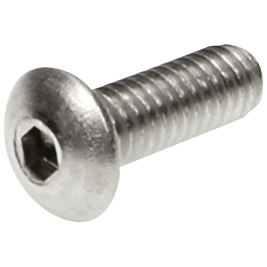 ALLSTAR PERFORMANCE ALL16920 Button Head Bolts 8-32 x 1/2in 25pk SS