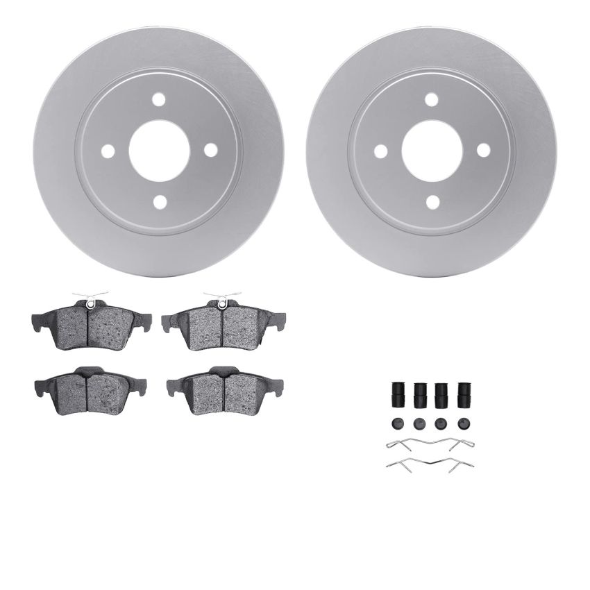 Dynamic Friction 4512-99250 Rotor Kit