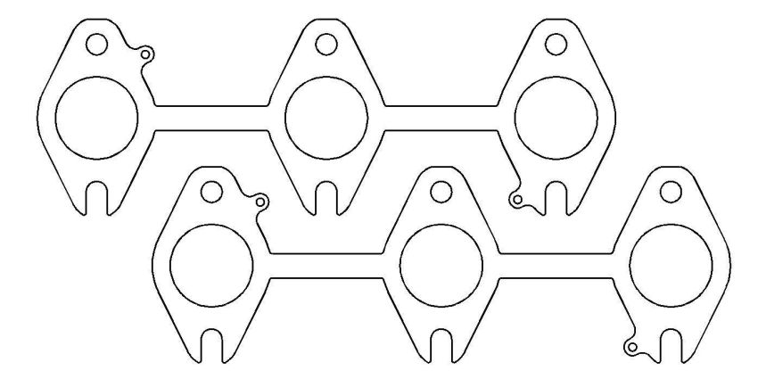 COMETIC GASKETS CAGC5726-040 MLS Exhaust Gasket Set Dodge 5.9L Cummins Dsl