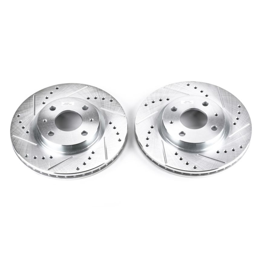PowerStop AR8193XPR PowerStop Evolution Performance Drilled, Slotted & Plated Brake Rotor Pair
