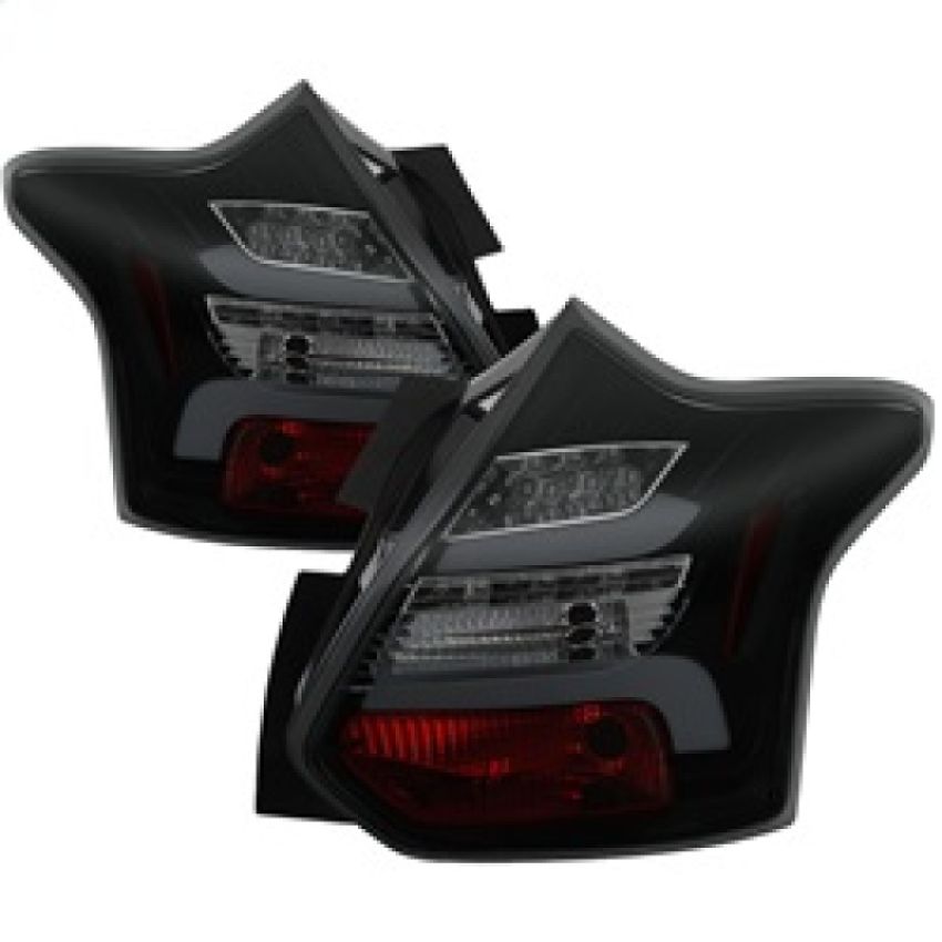SPYDER 5085146 LED Tail Lights - Black Smoke