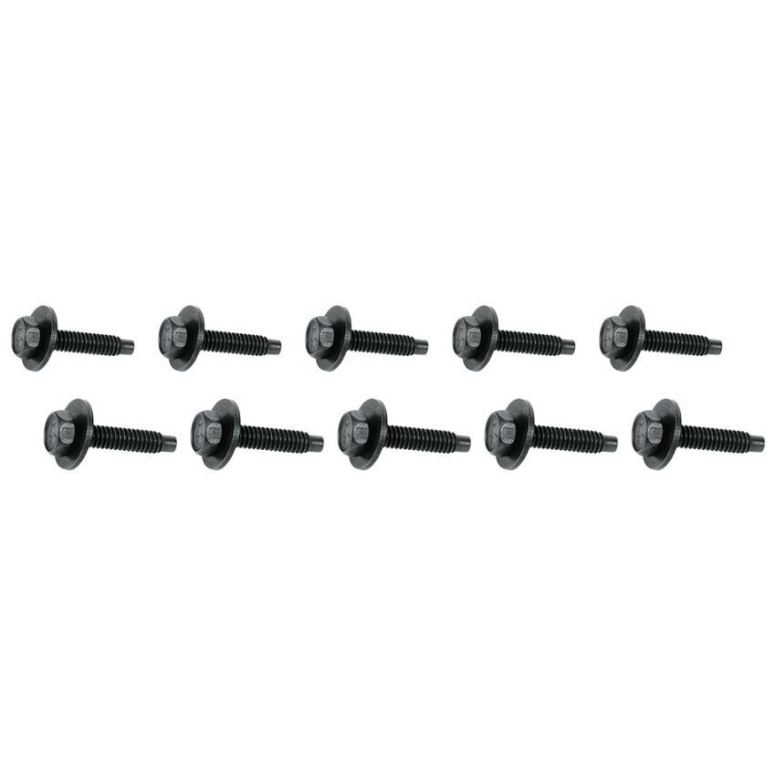 ALLSTAR PERFORMANCE ALL16553 Body Bolt 1-1/8in 10pk Black