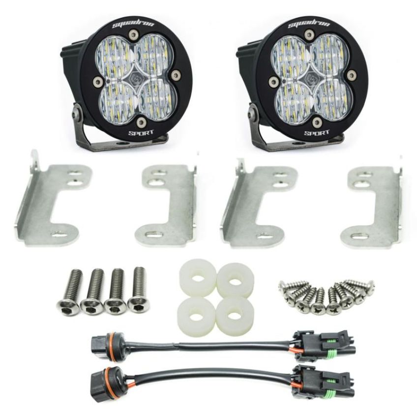 Baja Designs 447070 Squadron-R Sport Fog Pocket Light Kit