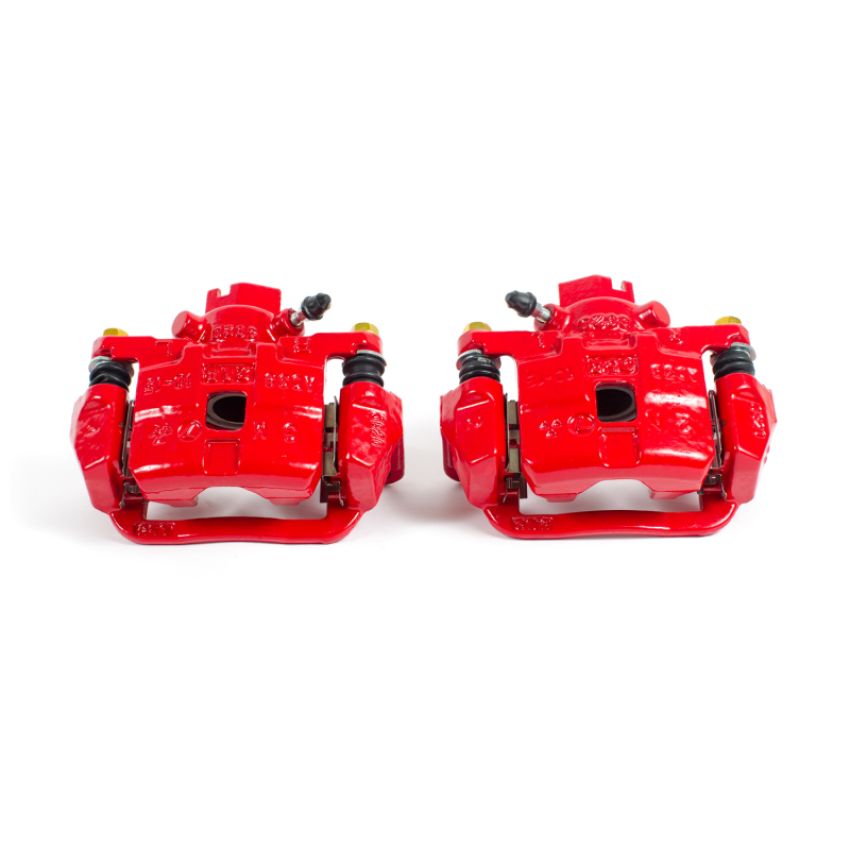 PowerStop S2582 Red Powder Coated Calipers