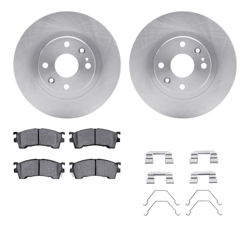 Dynamic Friction 6512-80163 Rotor Kit