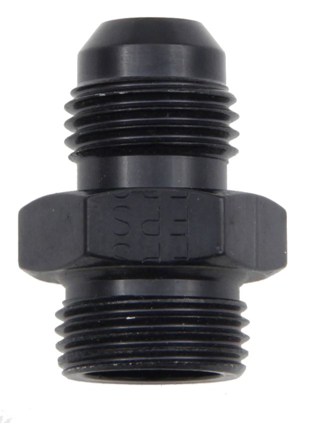 FRAGOLA FRG491950-BL Male Adapter Fitting #6 x 5/8-20 Carter Black